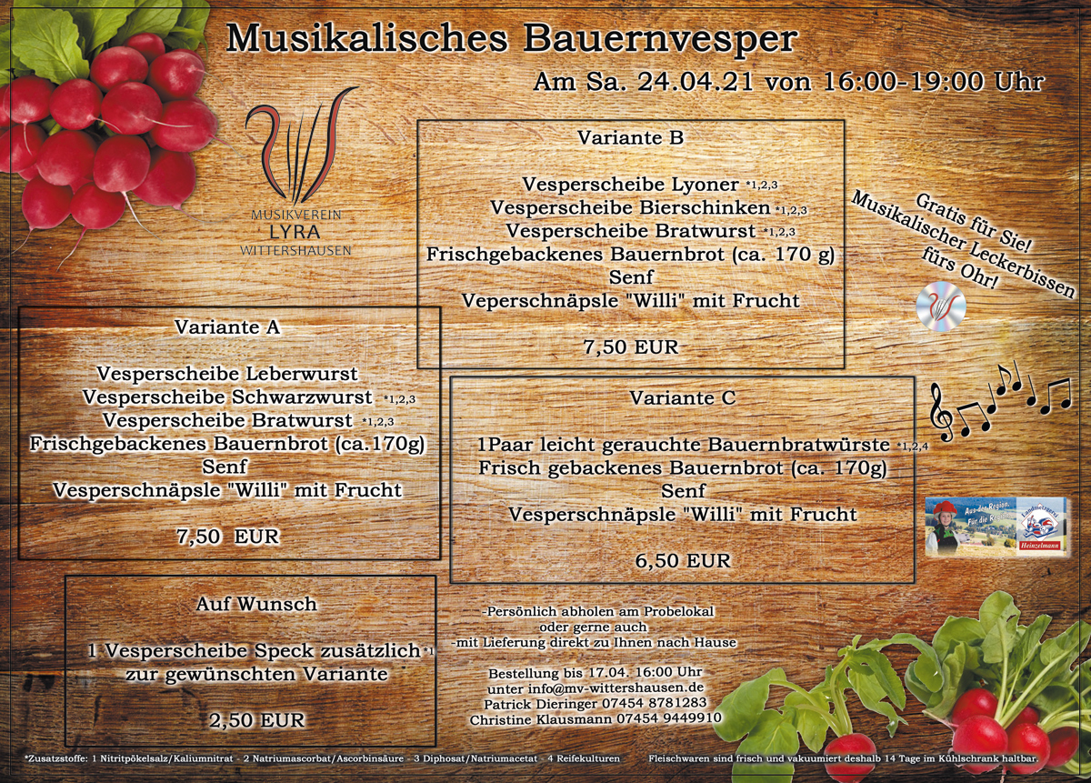 Musikervesper To Go